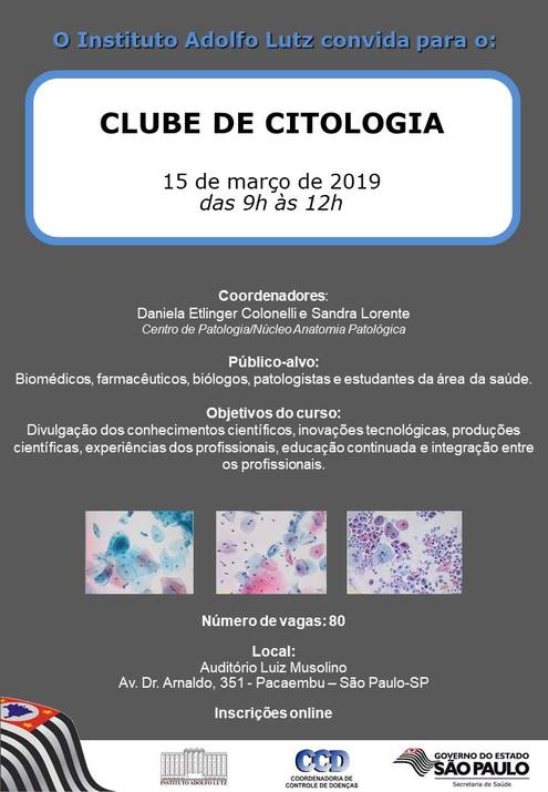  Clube de citologia 15-03-19